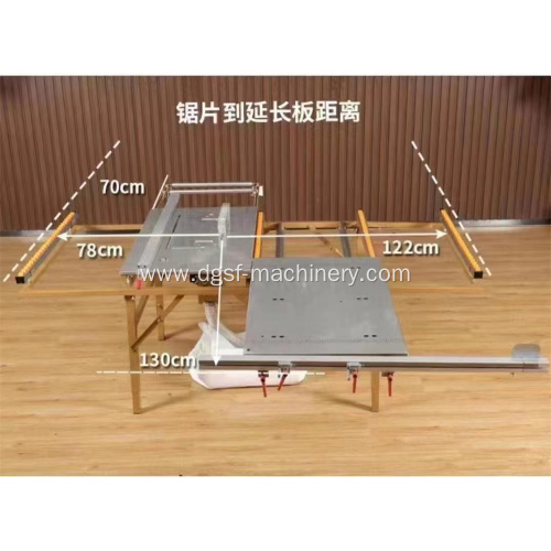 Multi Functional Double Invisible Folding Stainless Steel Table Saw DS-M001